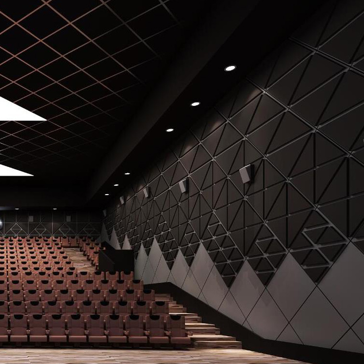 ¿Por qué elegir la tela de poliéster para las paredes de cine?