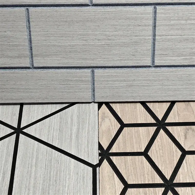 Panel de pared acústica de chapa de madera